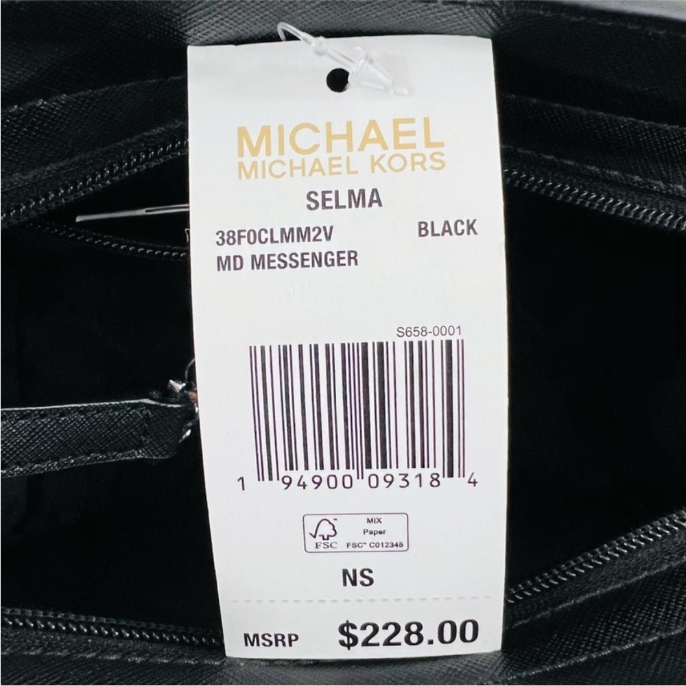 Michael Kors Selma Medium Messenger Crossbody Bag - Picture 9 of 14